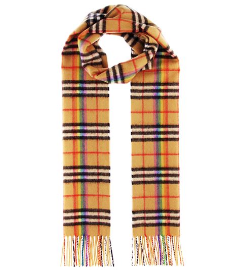 burberry classic rainbow scarf